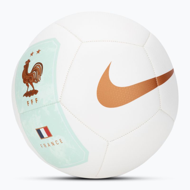 Футболна топка Nike Pitch France white size 5 2