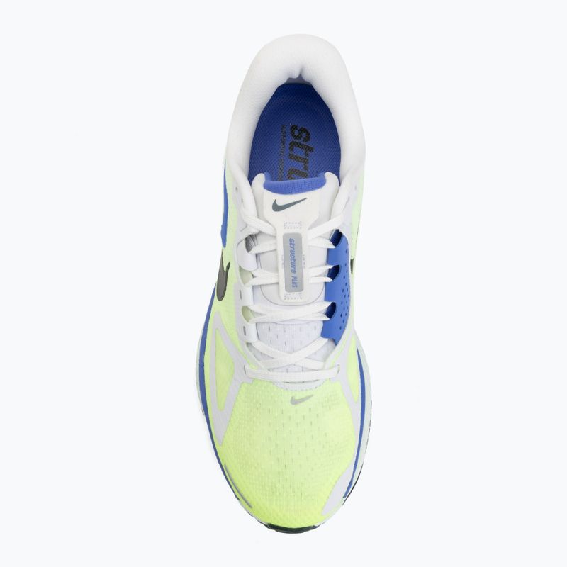 Мъжки обувки за бягане Nike Structure Plus white/volt ice/barely green/black spruce 5