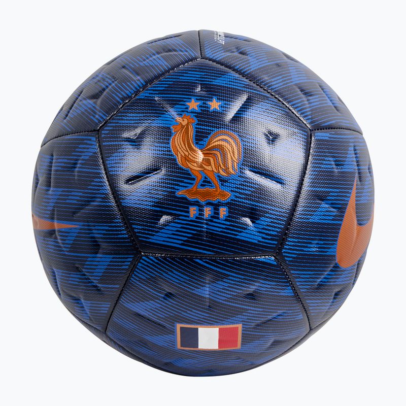 Футболна топка Nike Academy France blackened blue/game royal size 5 2