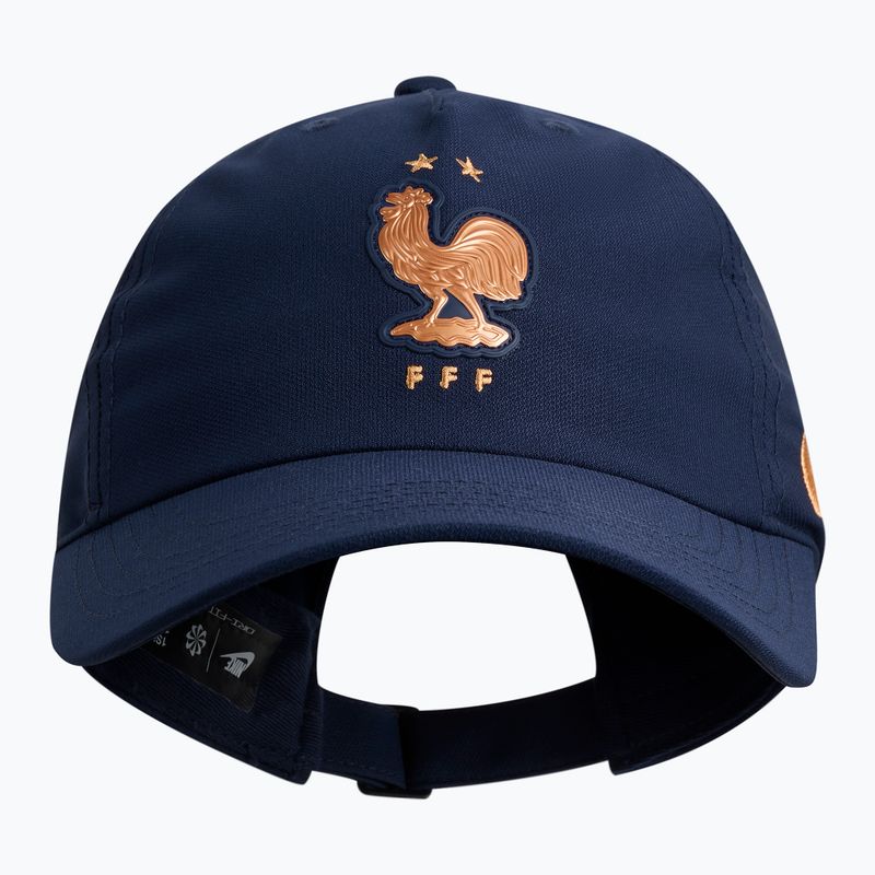 Детска шапка с козирка Nike Club France Poly blackened blue 3