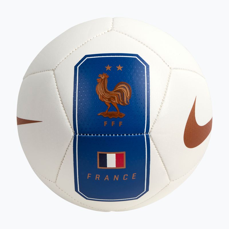 Топка за мини футбол Nike Skills France white size 1 2