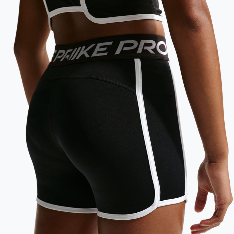Детски къси панталони/шорти Nike Pro Dri-Fit 3" black/white 4