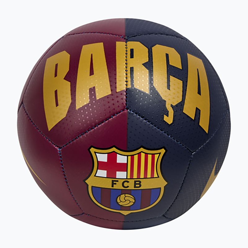 Топка за мини футбол Nike Skills FC Barcelona noble red/loyal blue size 1 2