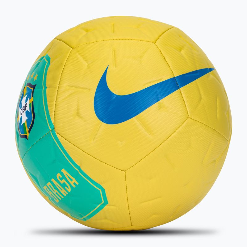 Футболна топка Nike Academy Brazil canary/light mint size 5 2