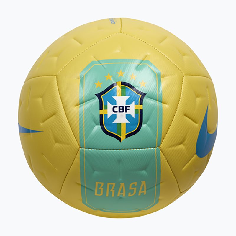 Футболна топка Nike Academy Brazil canary/light mint size 5 2
