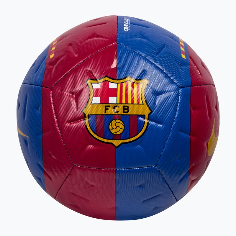Футболна топка Nike Academy FC Barcelona game royal/cardinal red size 5 2