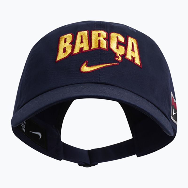 Шапка с козирка Nike FC Barcelona Club Cotton blackened blue 3