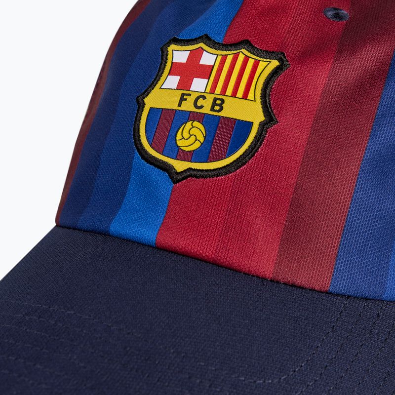 Детска шапка с козирка Nike FC Barcelona Club Poly blackened blue 4