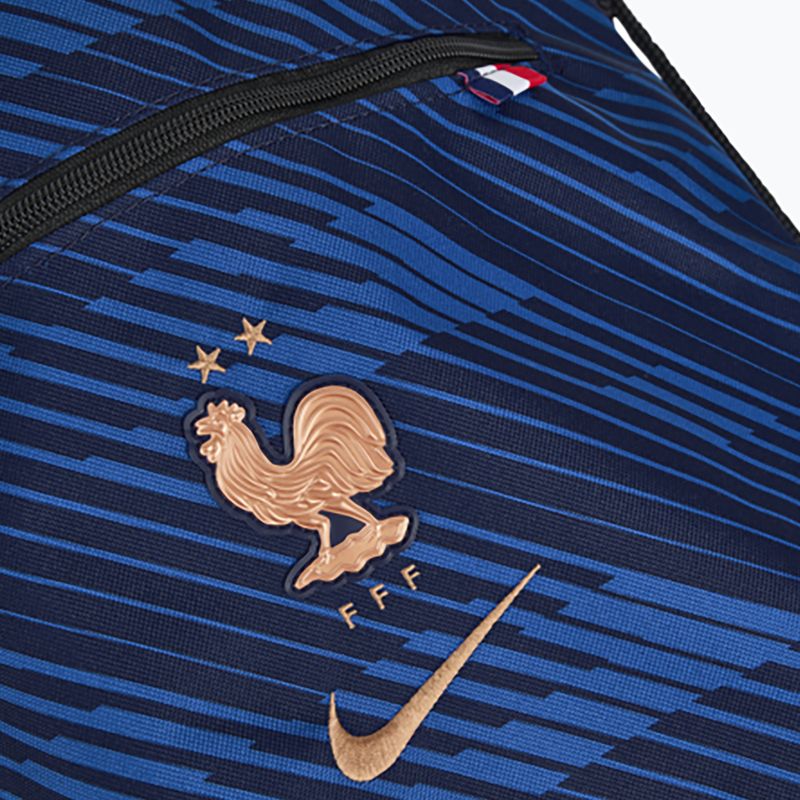 Торба/Чувал Nike Academy France AOP 18 l blackened blue/game royal 4