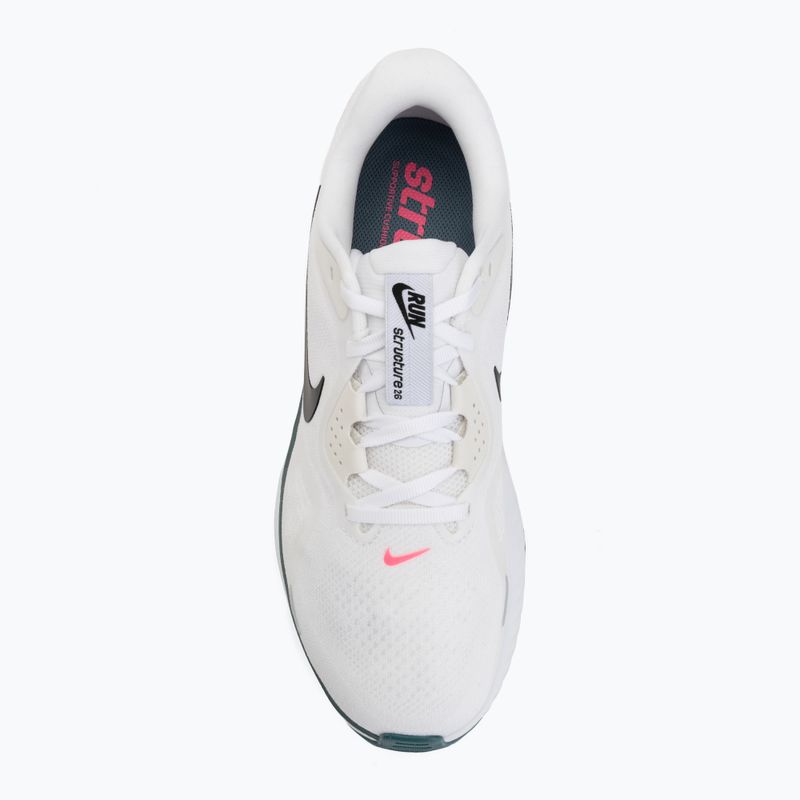 Мъжки обувки за бягане Nike Structure 26 white/mineral slate/hyper pink/black 5