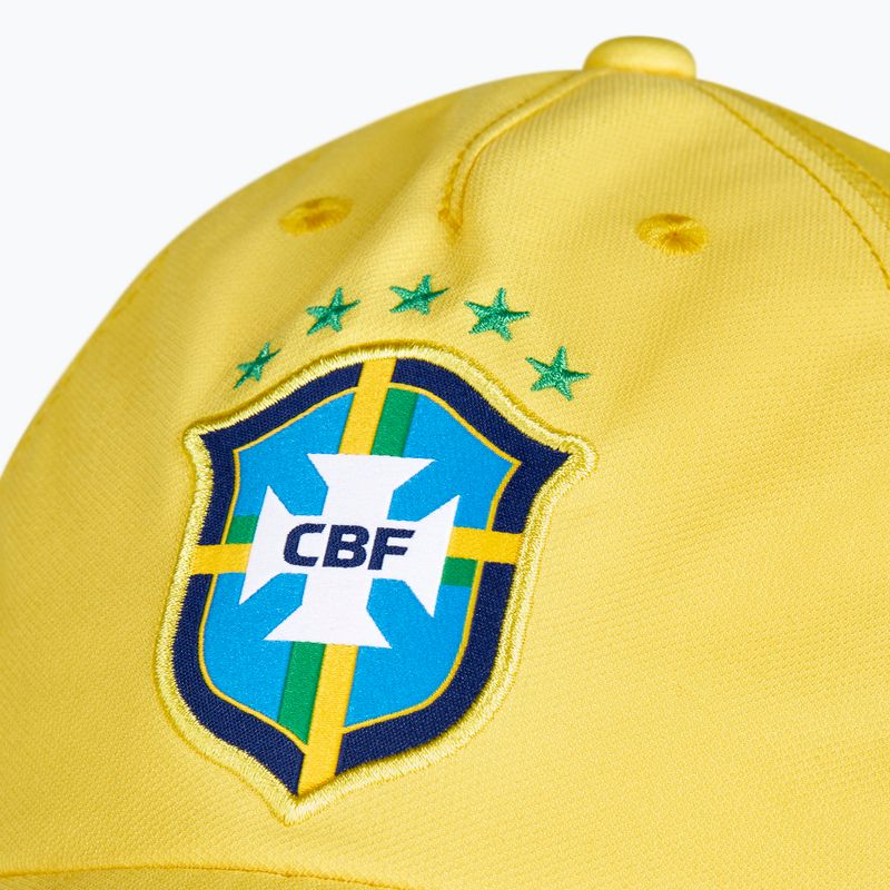 Детска шапка с козирка Nike Club Brazil Poly canary 4