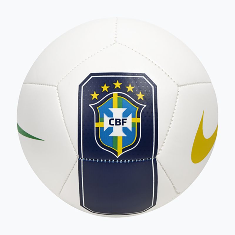Топка за мини футбол Nike Skills Brazil white size 1 2