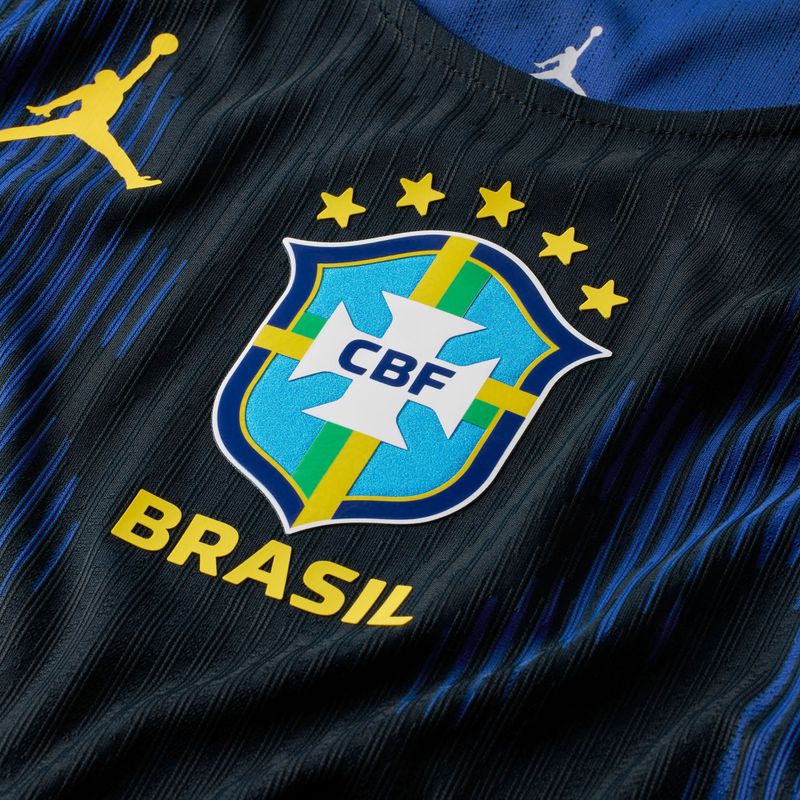 Мъжка футболна фланелка Nike Brazil 2026 Match Away Soccer Authentic 11
