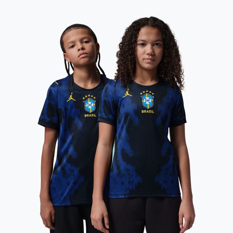 Детска футболна тениска Nike Brazil 2026 Stadium Away Soccer Replica 3