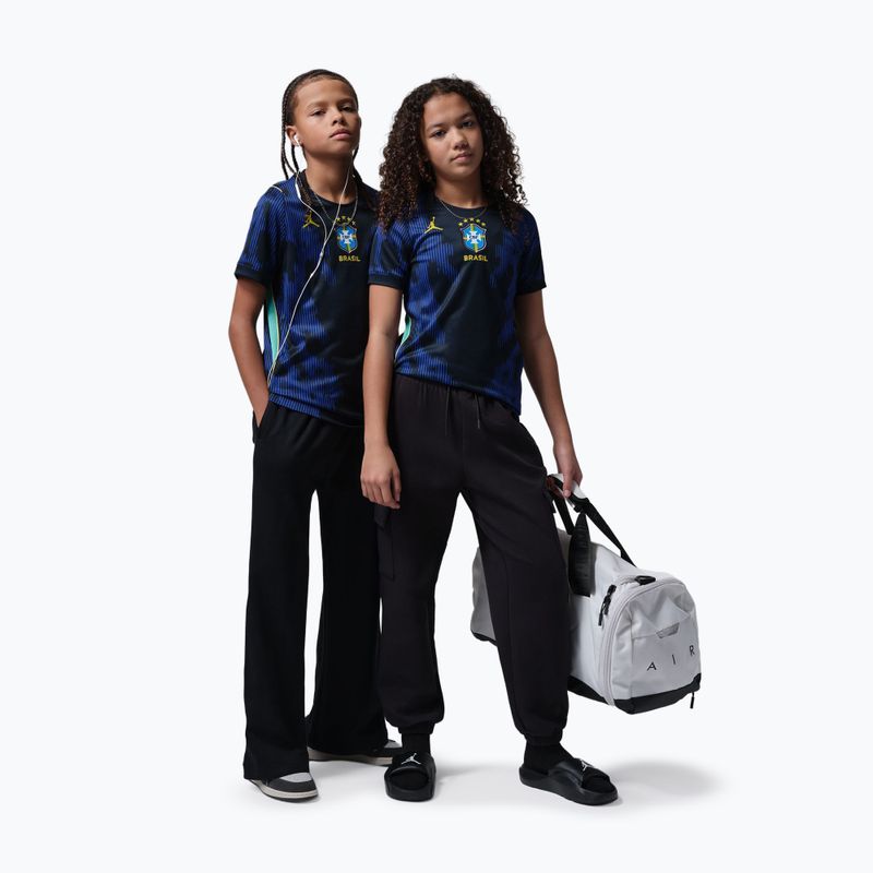 Детска футболна тениска Nike Brazil 2026 Stadium Away Soccer Replica 4