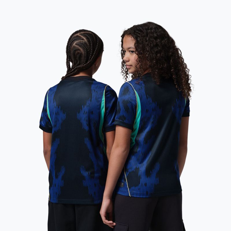 Детска футболна тениска Nike Brazil 2026 Stadium Away Soccer Replica 5
