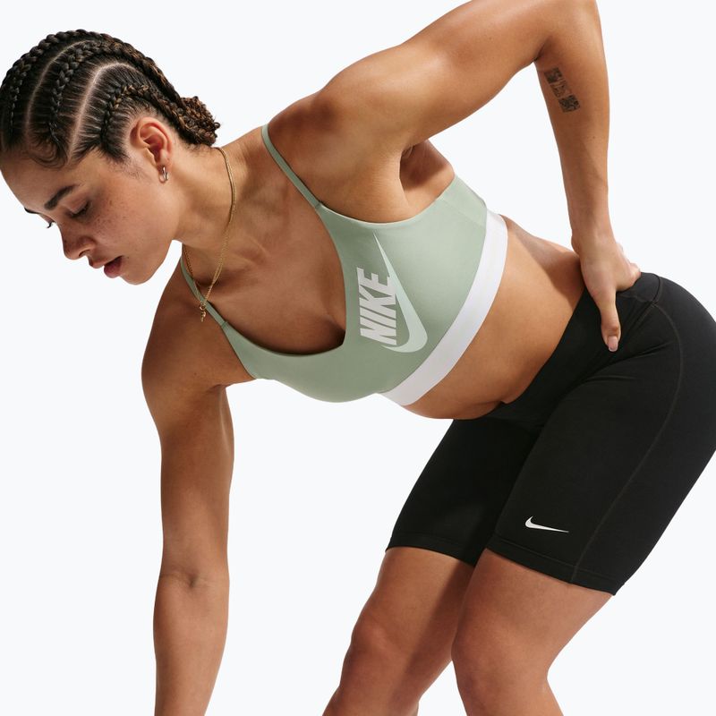 Спортен сутиен Nike Indy Light Support steam/white/barely green 4