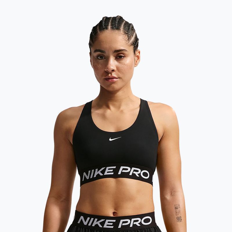 Спортен сутиен Nike Pro 365 black/white