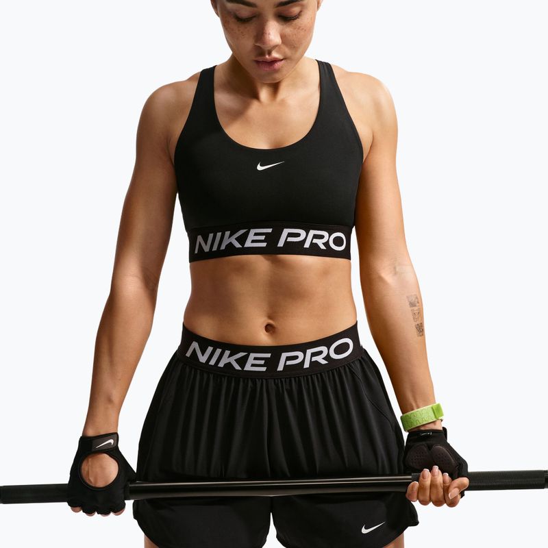 Спортен сутиен Nike Pro 365 black/white 3