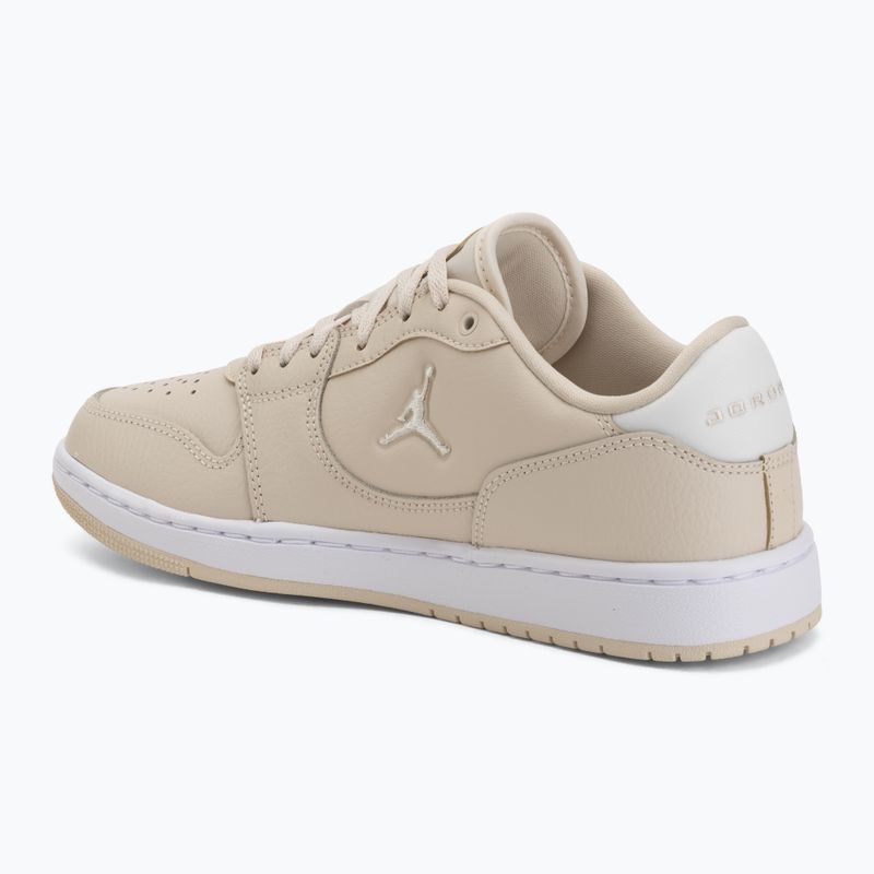 Buty damskie Nike Jordan Court Connect Low legend light brown/white/pale ivory 3