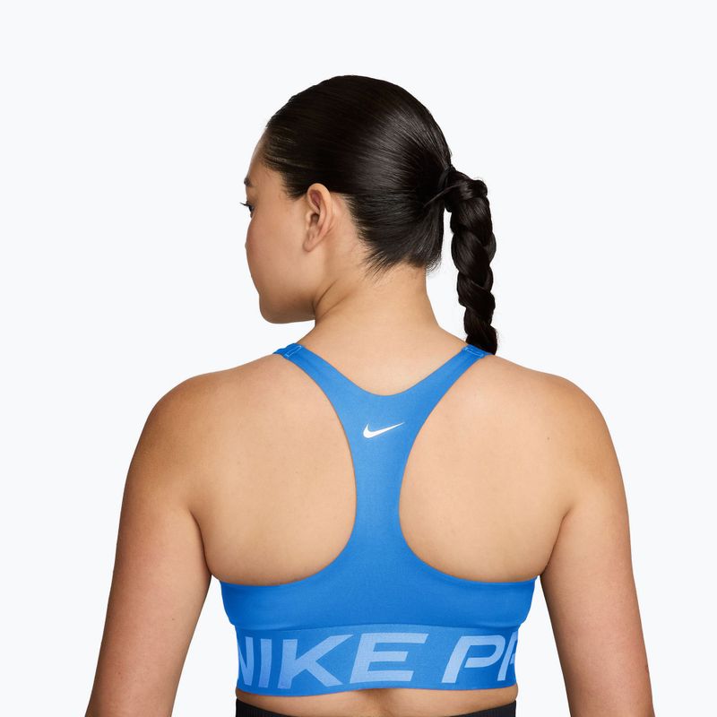 Спортен сутиен Nike Pro Sculpt Medium Support university blue/hydrogen blue/white 2