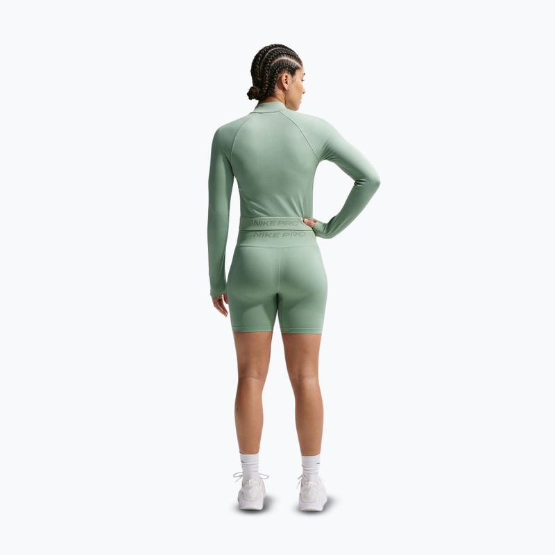 Дамски суитшърт за тренировка Nike Pro Seamless Full Zip Top steam 3