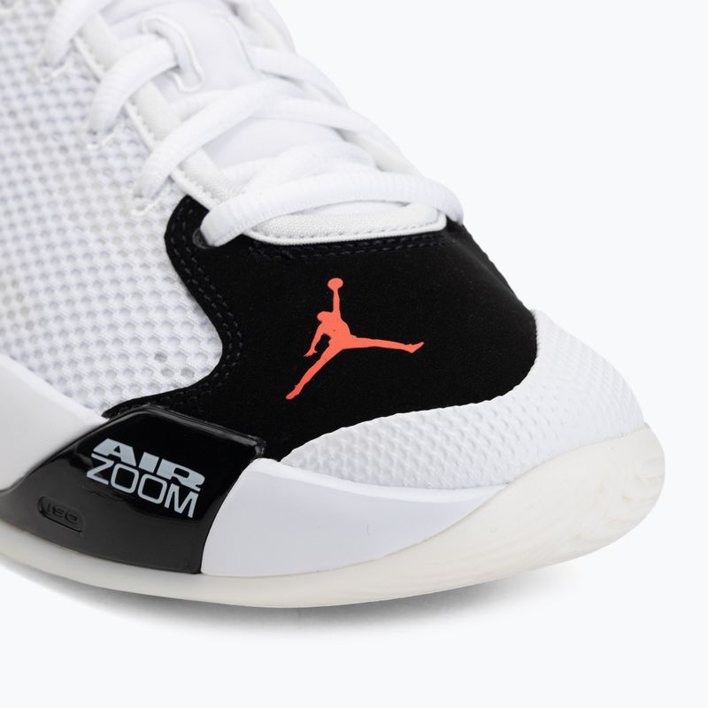 Мъжки баскетболни обувки Jordan Luka 77 white/black/sail/bright crimson 7