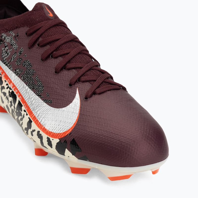 Детски футболни обувки Nike United Jr. Mercurial Vapor 16 Pro FG burgundy crush/metallic silver 7