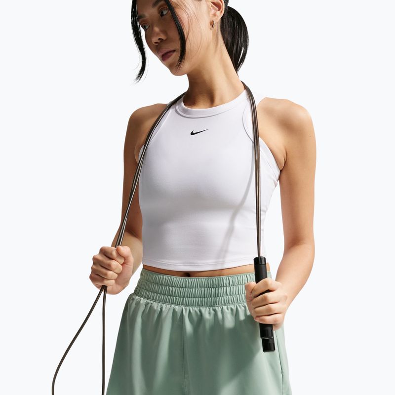 Дамски къси панталони/шорти Nike One Dri-Fit High-Waisted 3" 2In1 steam/white 4