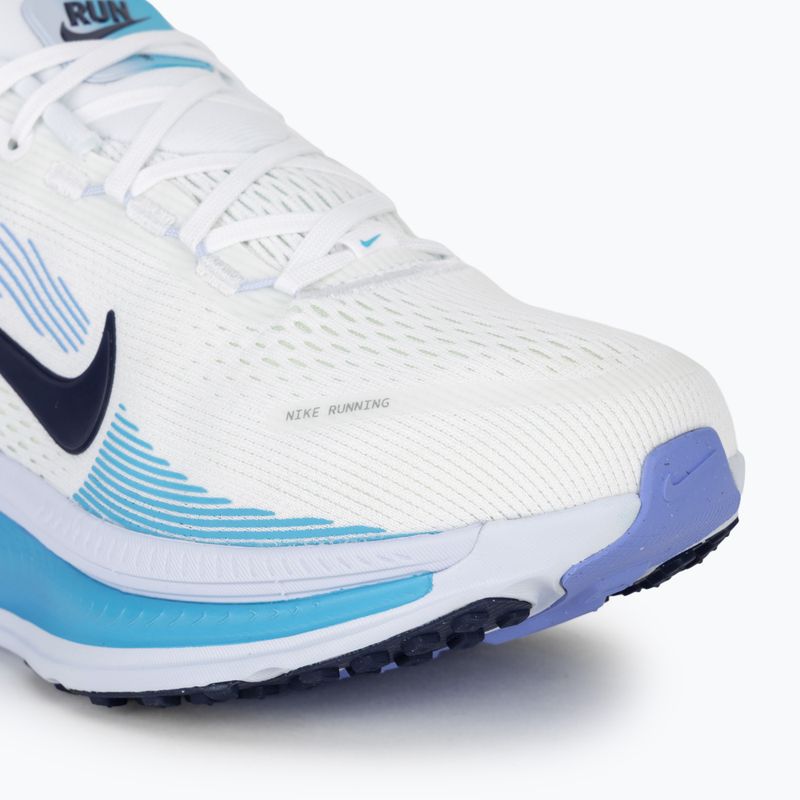 Дамски обувки за бягане Nike Vomero 18 white/blue fury/midnight navy 7