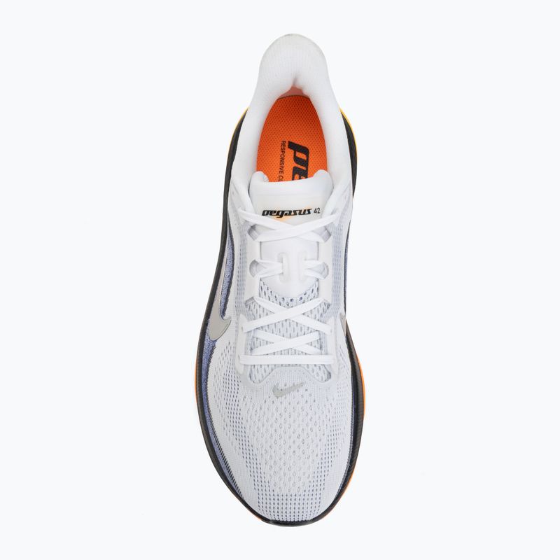 Мъжки обувки за бягане Nike Pegasus 42 white/lapis/total orange/metallic silver 5