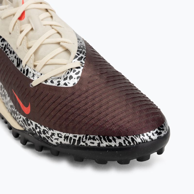 Мъжки футболни обувки Nike United Phantom 6 Low Academy TF burgundy crush/fossil/university red 7