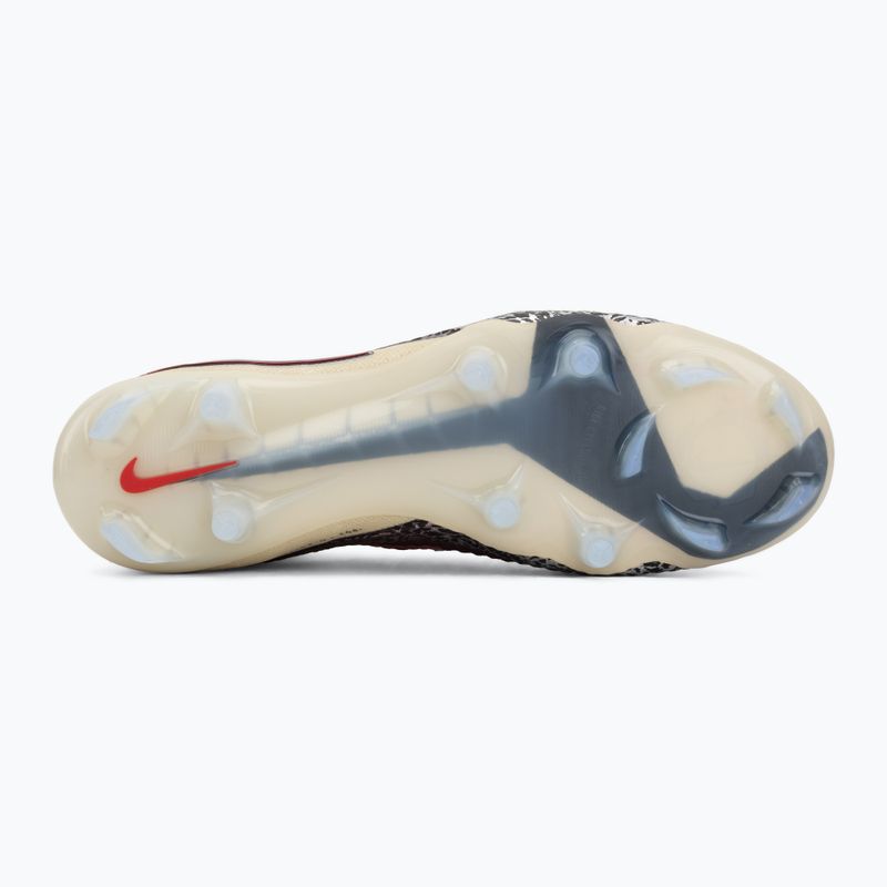 Мъжки футболни обувки Nike United Phantom 6 High Elite FG burgundy crush/fossil/university red 4
