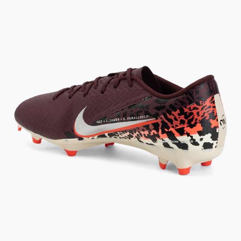 Мъжки футболни обувки Nike United Mercurial Vapor 16 Academy MG burgundy crush/metallic silver 3