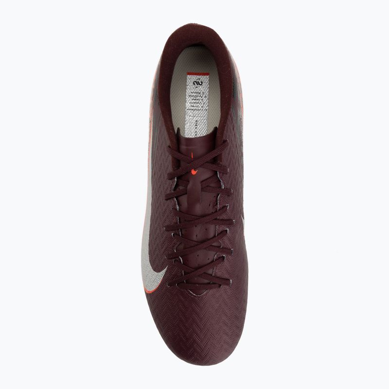 Мъжки футболни обувки Nike United Mercurial Vapor 16 Academy MG burgundy crush/metallic silver 5