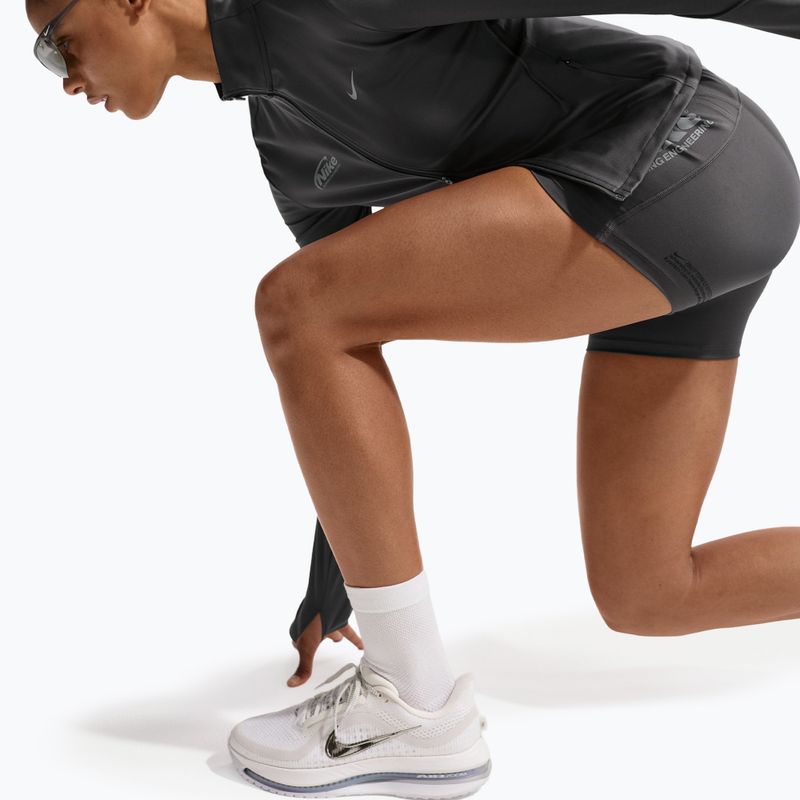 Дамски суитшърт за бягане Nike Swift Dri-Fit Full Zip Mid-Layer medium ash 5