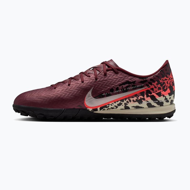 Мъжки футболни обувки Nike United Mercurial Vapor 16 Academy TF burgundy crush/metallic silver 2