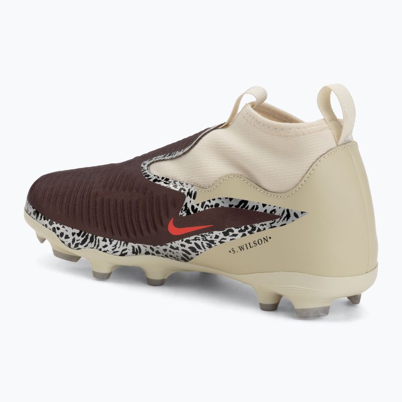 Детски футболни обувки Nike United Jr. Phantom 6 High Academy MG burgundy crush/fossil/university red 3