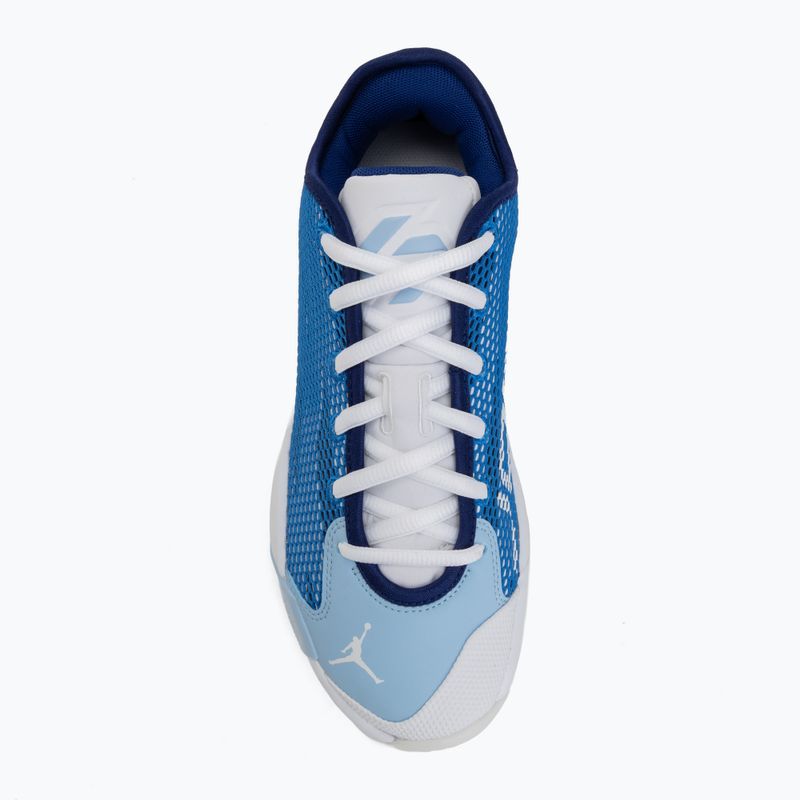Мъжки обувки за баскетбол Jordan Luka 77 white/signal blue/psychic blue 5