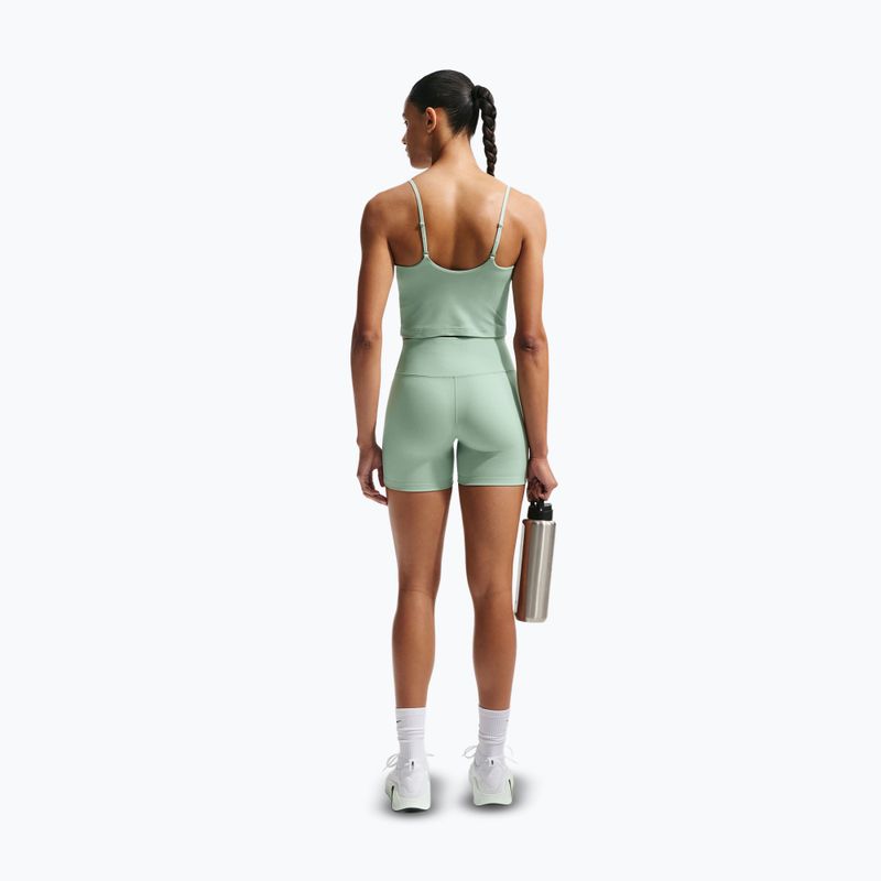 Дамски къси панталони/шорти Nike One High-Waisted Biker 5" steam/white 3