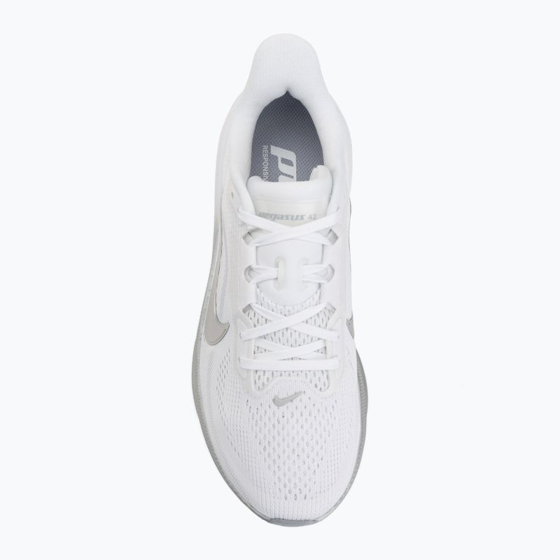 Дамски обувки за бягане Nike Pegasus 42 white/wolf grey/metallic silver 5