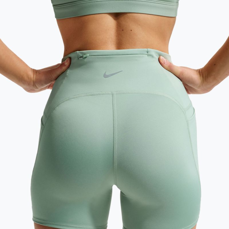 Дамски шорти за бягане Nike Swift High-Waisted 4" steam 7