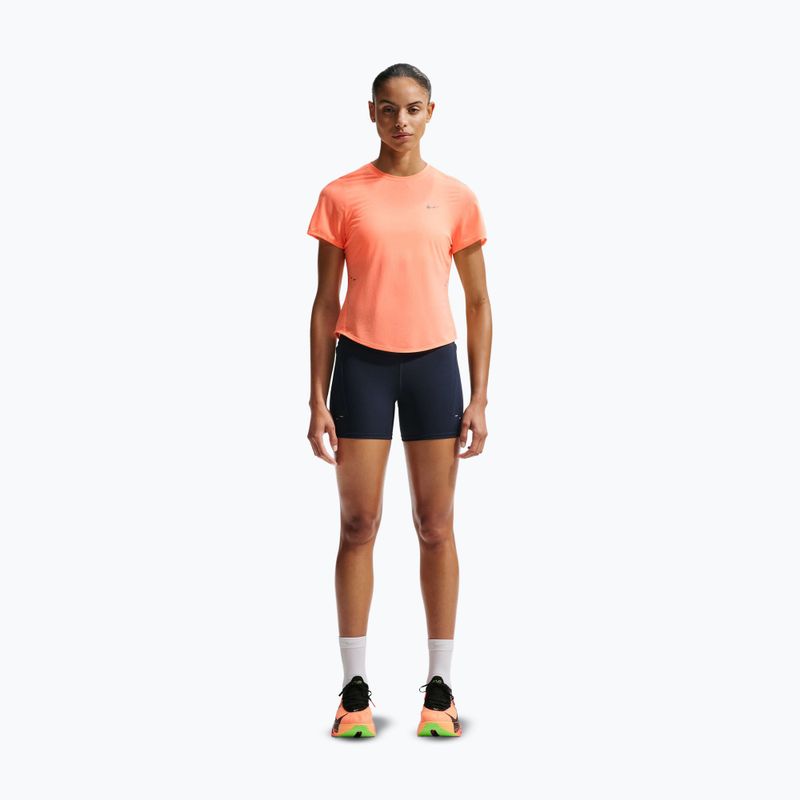 Дамска тениска за бягане Nike Swift Breathe Dri-Fit orange pulse/photon dust 2