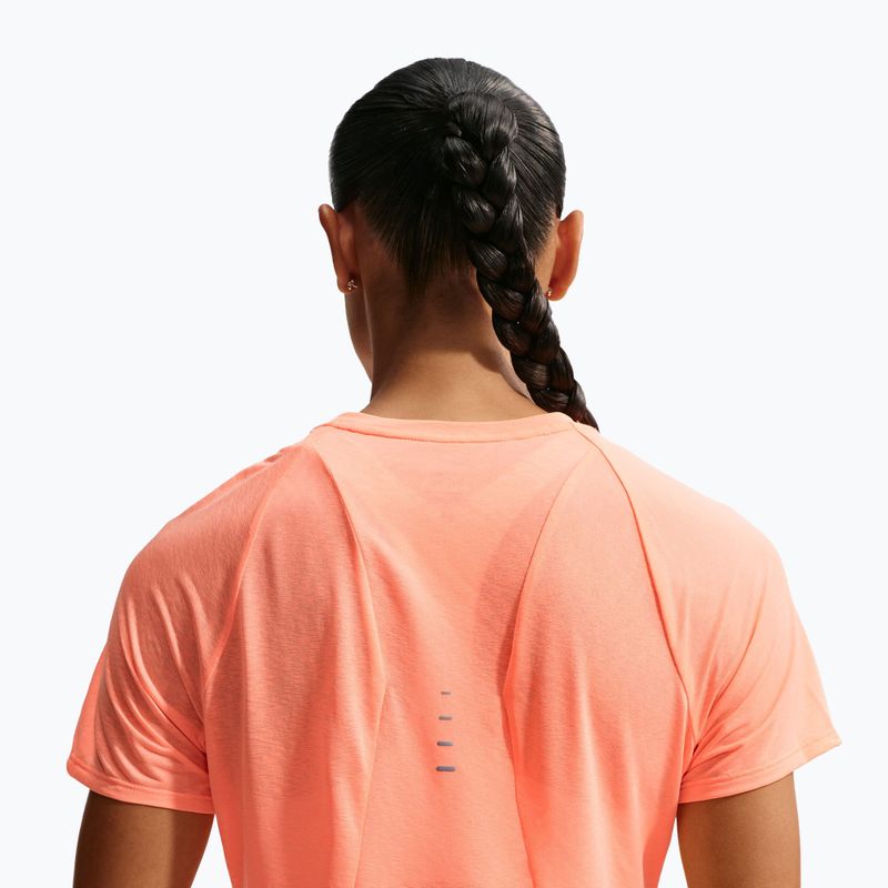 Дамска тениска за бягане Nike Swift Breathe Dri-Fit orange pulse/photon dust 4