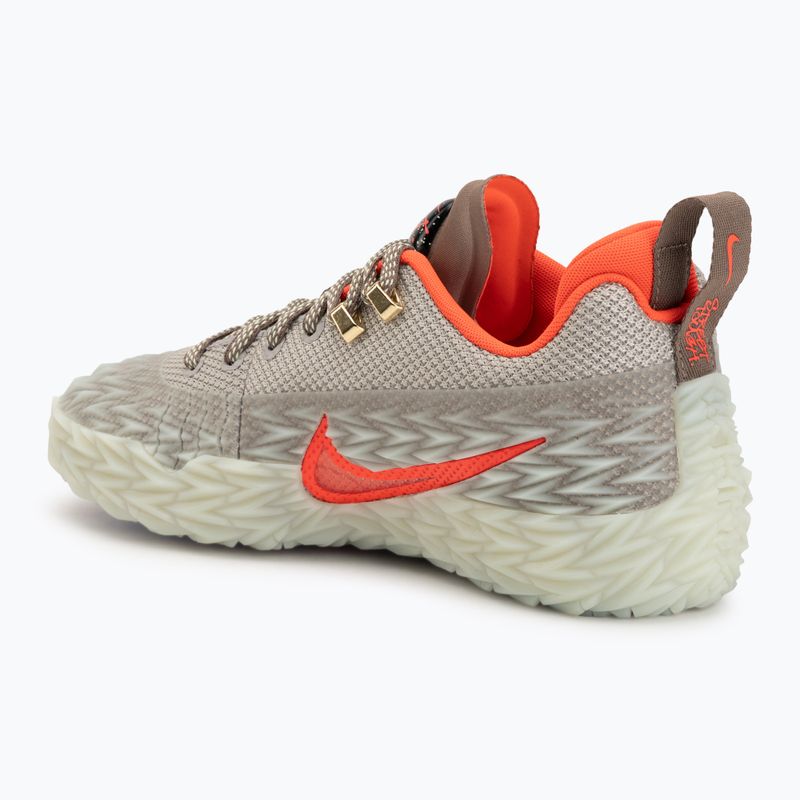 Мъжки обувки за баскетбол Nike S.T. Flare 2 college grey/volt tint/metallic gold 3