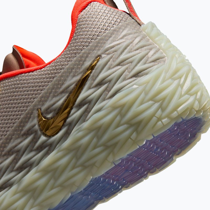 Мъжки обувки за баскетбол Nike S.T. Flare 2 college grey/volt tint/metallic gold 5