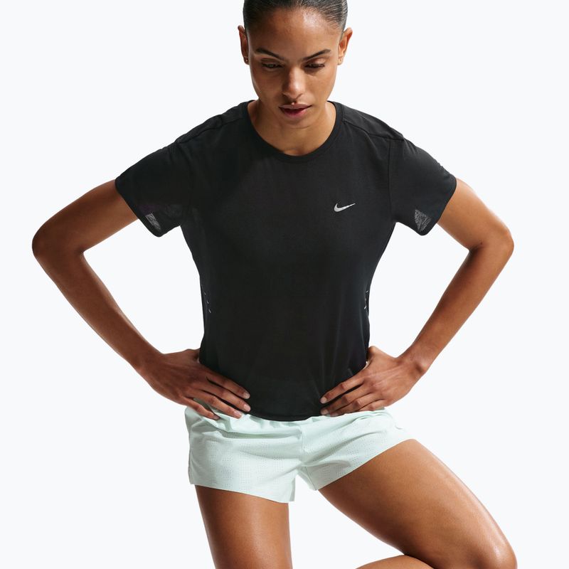 Дамска тениска за бягане Nike Swift Breathe Dri-Fit black/photon dust/white 4