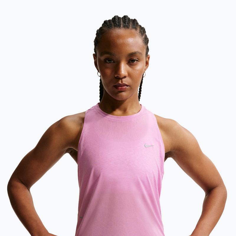 Дамска тениска за бягане Nike Swift Breathe Dri-Fit light magenta/photon dust 4