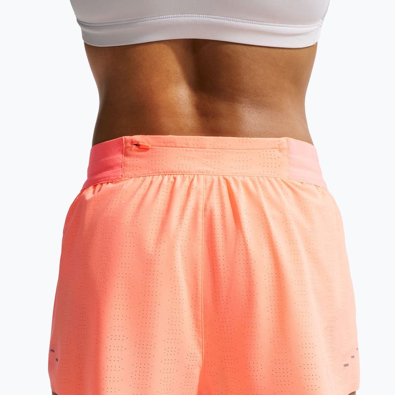 Мъжки шорти за бягане Nike Swift Breathe Dri-Fit Mid-Rise 2.5" orange pulse/photon dust 5