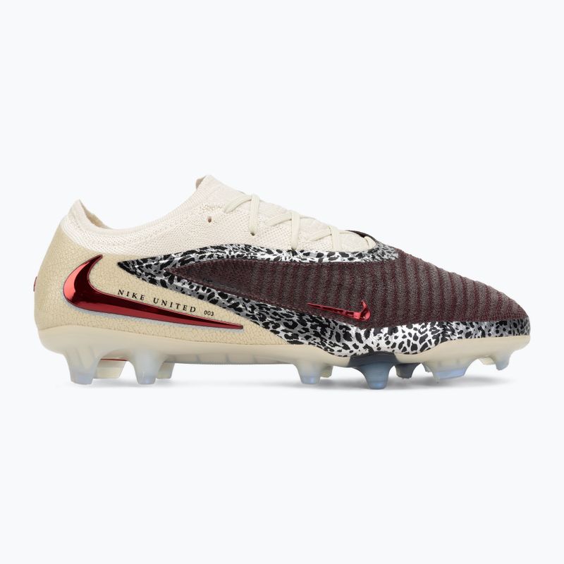 Мъжки футболни обувки Nike United Phantom 6 Low Elite FG burgundy crush/fossil/university red 2
